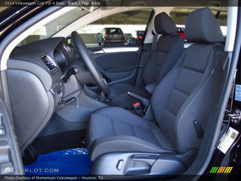 Black / Titan Black 2014 Volkswagen Golf TDI 4 Door