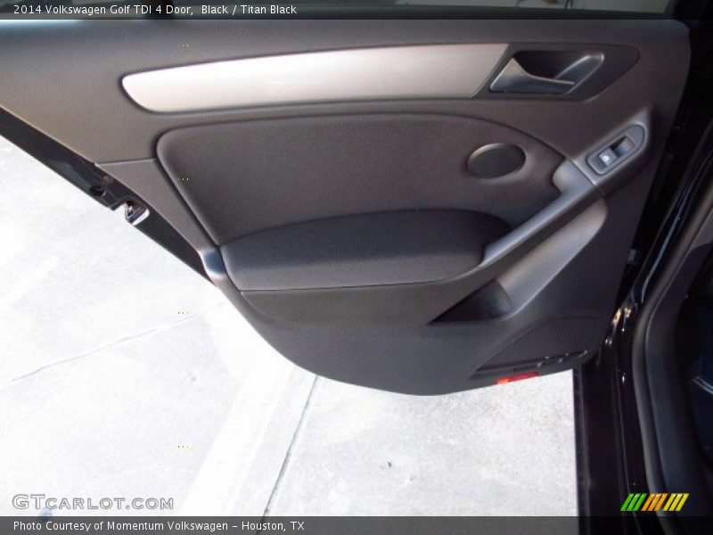 Black / Titan Black 2014 Volkswagen Golf TDI 4 Door