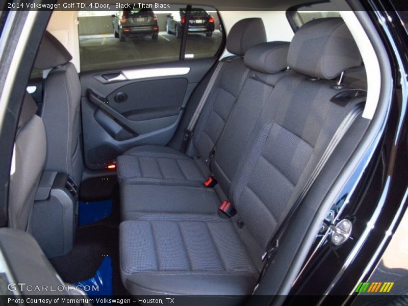 Black / Titan Black 2014 Volkswagen Golf TDI 4 Door