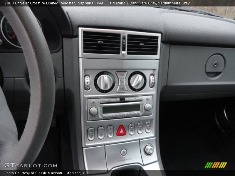 Controls of 2008 Crossfire Limited Roadster