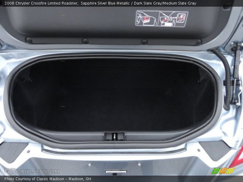  2008 Crossfire Limited Roadster Trunk