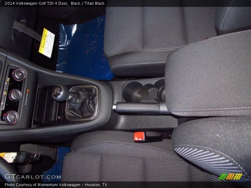 Black / Titan Black 2014 Volkswagen Golf TDI 4 Door