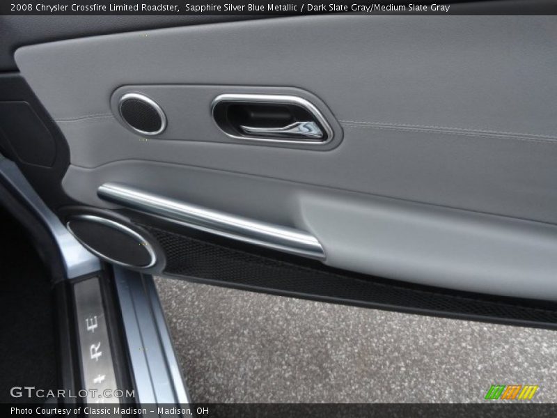 Sapphire Silver Blue Metallic / Dark Slate Gray/Medium Slate Gray 2008 Chrysler Crossfire Limited Roadster