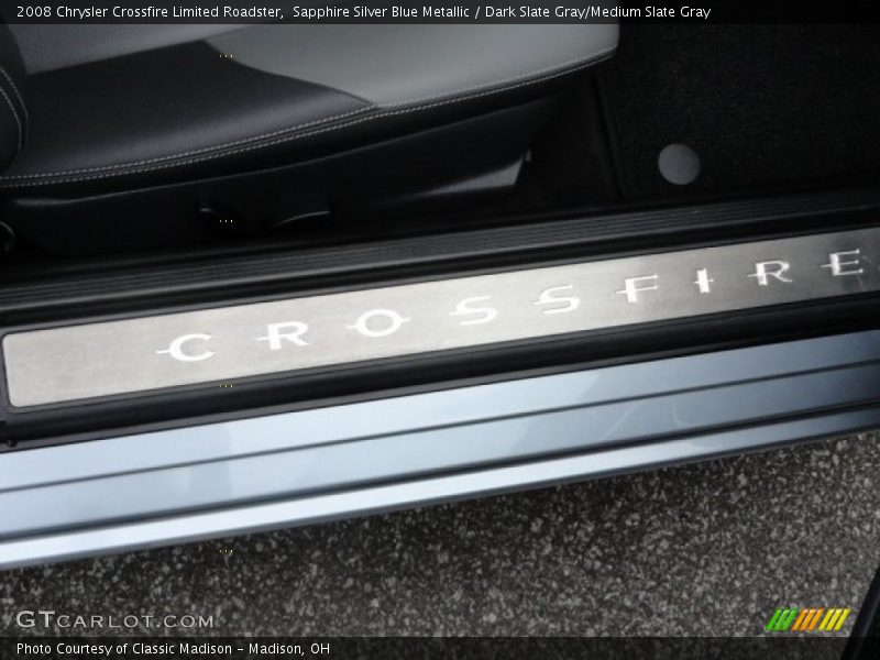 Sapphire Silver Blue Metallic / Dark Slate Gray/Medium Slate Gray 2008 Chrysler Crossfire Limited Roadster