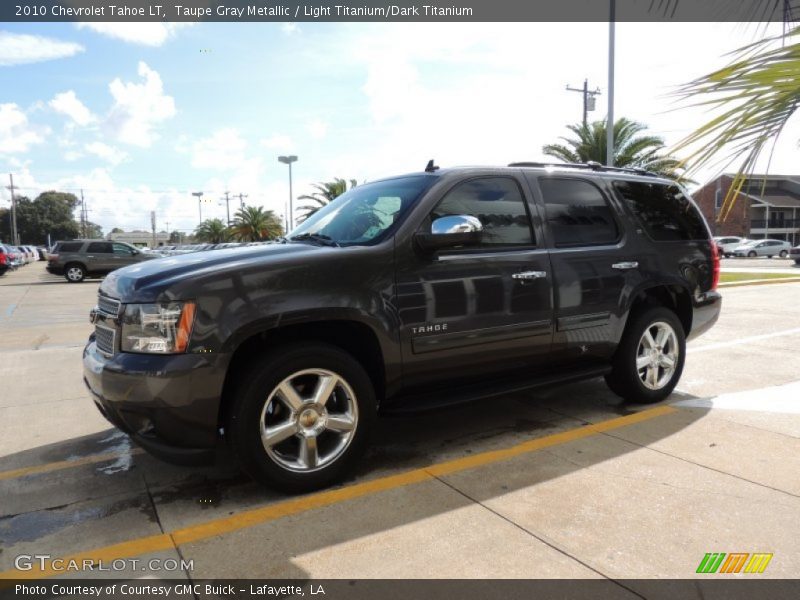 Taupe Gray Metallic / Light Titanium/Dark Titanium 2010 Chevrolet Tahoe LT