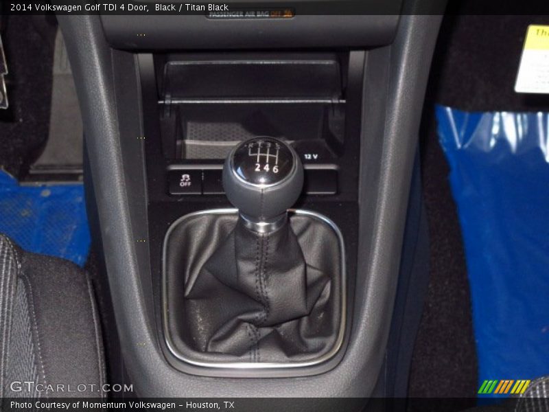 Black / Titan Black 2014 Volkswagen Golf TDI 4 Door