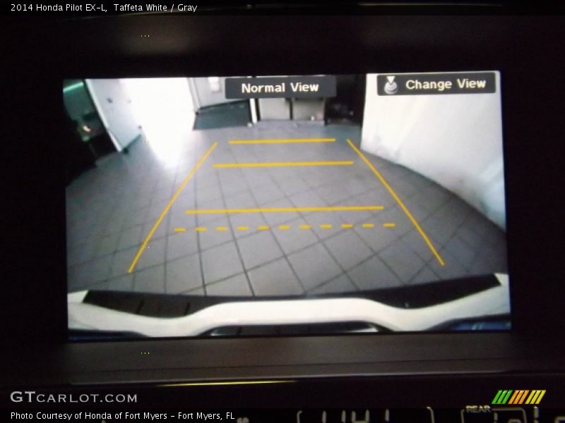 Taffeta White / Gray 2014 Honda Pilot EX-L