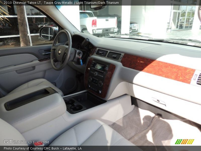 Taupe Gray Metallic / Light Titanium/Dark Titanium 2010 Chevrolet Tahoe LT
