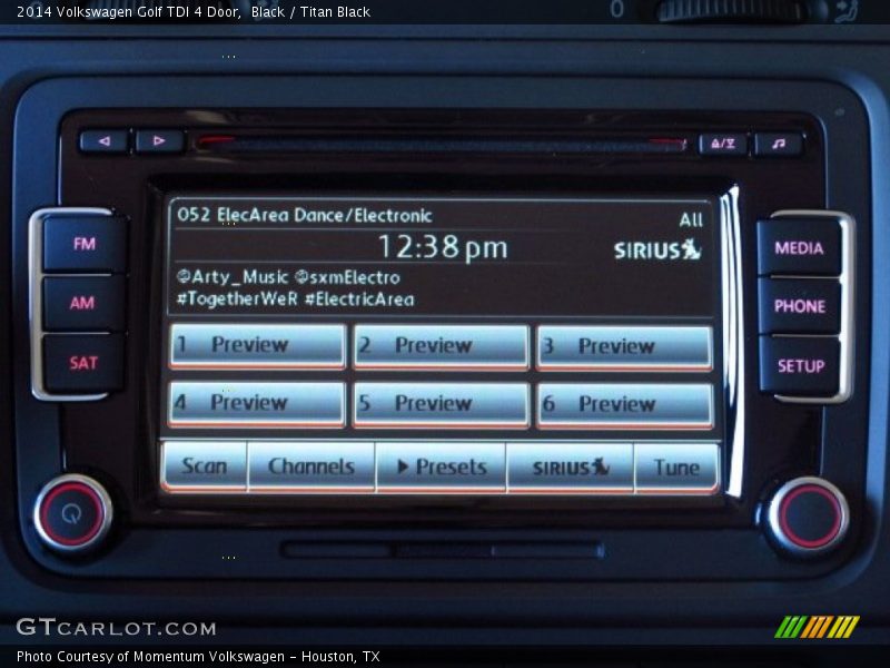 Black / Titan Black 2014 Volkswagen Golf TDI 4 Door