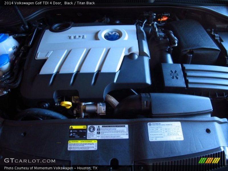 Black / Titan Black 2014 Volkswagen Golf TDI 4 Door