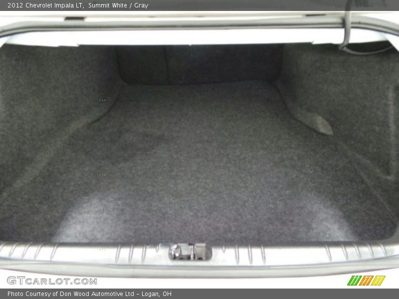 Summit White / Gray 2012 Chevrolet Impala LT