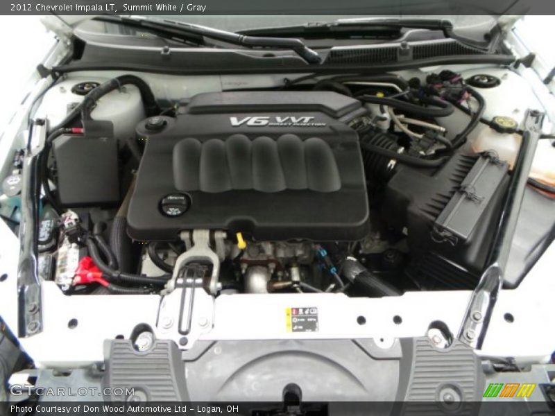 Summit White / Gray 2012 Chevrolet Impala LT