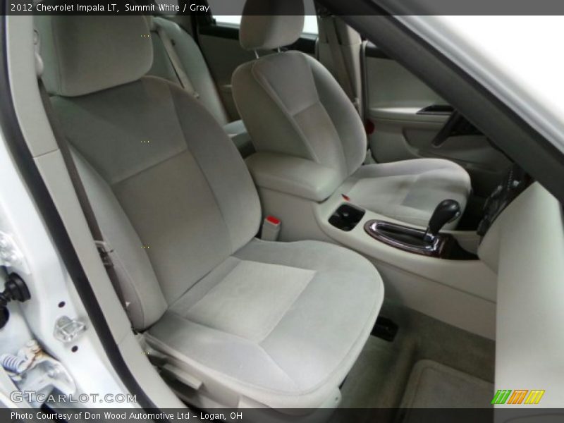 Summit White / Gray 2012 Chevrolet Impala LT