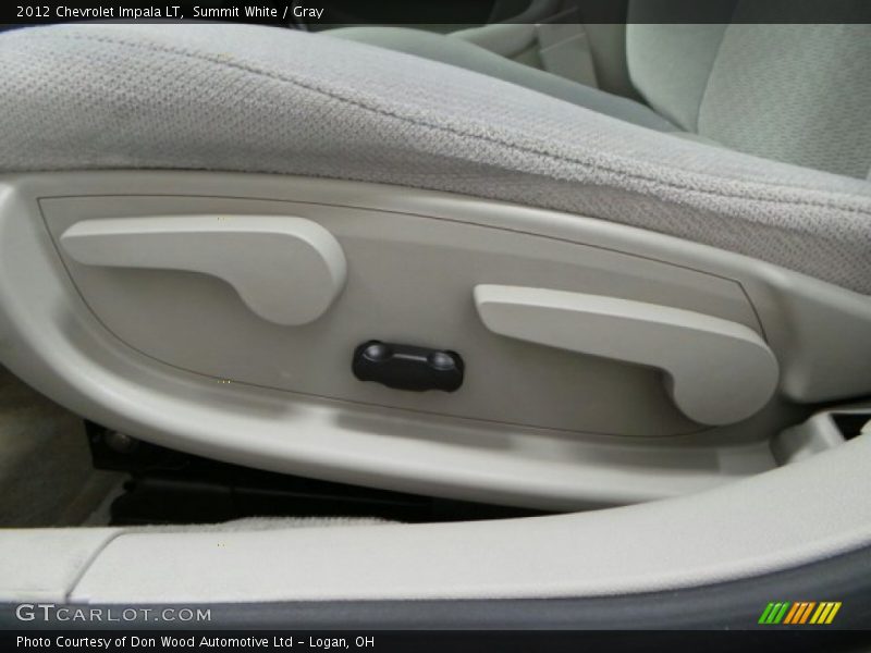 Summit White / Gray 2012 Chevrolet Impala LT