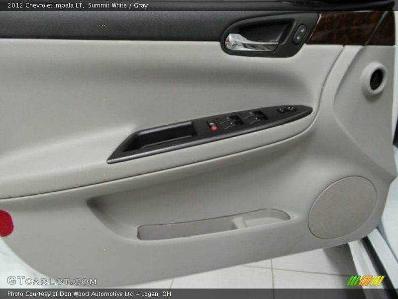Summit White / Gray 2012 Chevrolet Impala LT