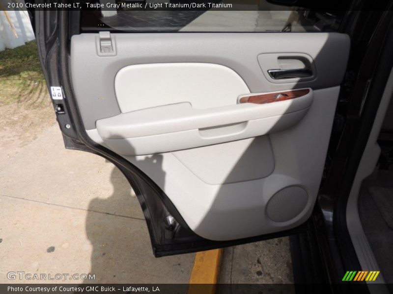 Taupe Gray Metallic / Light Titanium/Dark Titanium 2010 Chevrolet Tahoe LT