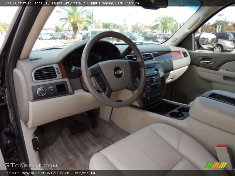 Taupe Gray Metallic / Light Titanium/Dark Titanium 2010 Chevrolet Tahoe LT