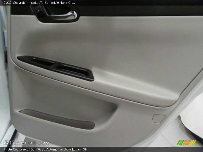 Summit White / Gray 2012 Chevrolet Impala LT