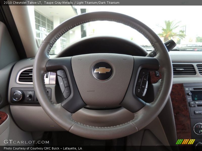 Taupe Gray Metallic / Light Titanium/Dark Titanium 2010 Chevrolet Tahoe LT