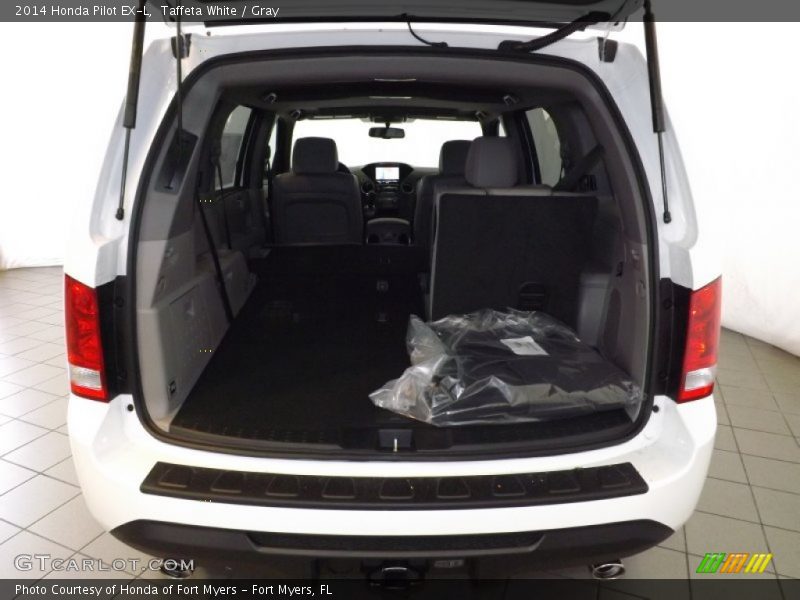 Taffeta White / Gray 2014 Honda Pilot EX-L