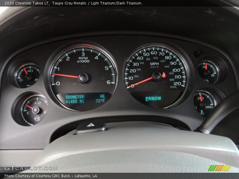 Taupe Gray Metallic / Light Titanium/Dark Titanium 2010 Chevrolet Tahoe LT