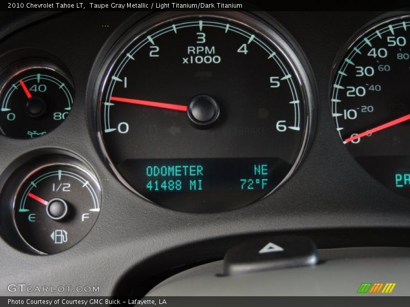 Taupe Gray Metallic / Light Titanium/Dark Titanium 2010 Chevrolet Tahoe LT