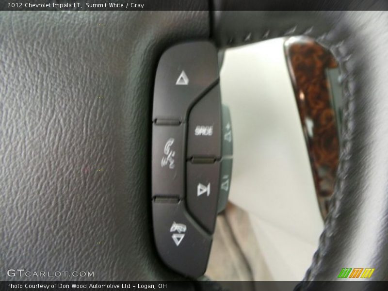 Summit White / Gray 2012 Chevrolet Impala LT
