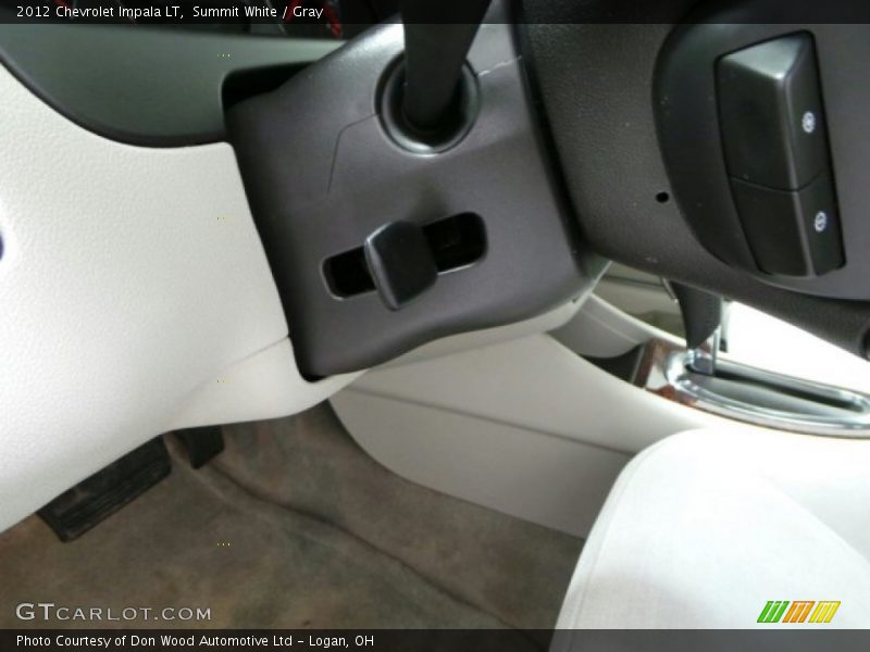 Summit White / Gray 2012 Chevrolet Impala LT