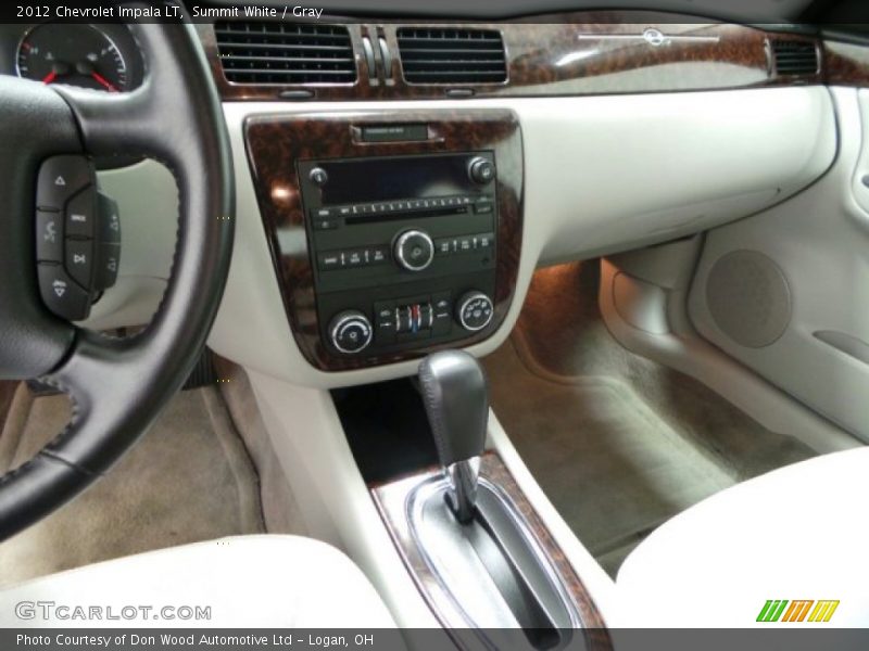 Summit White / Gray 2012 Chevrolet Impala LT