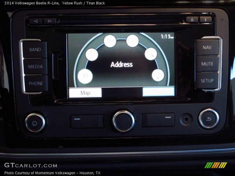 Yellow Rush / Titan Black 2014 Volkswagen Beetle R-Line