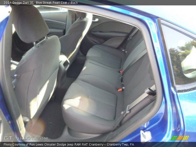 Rear Seat of 2014 Dart SE