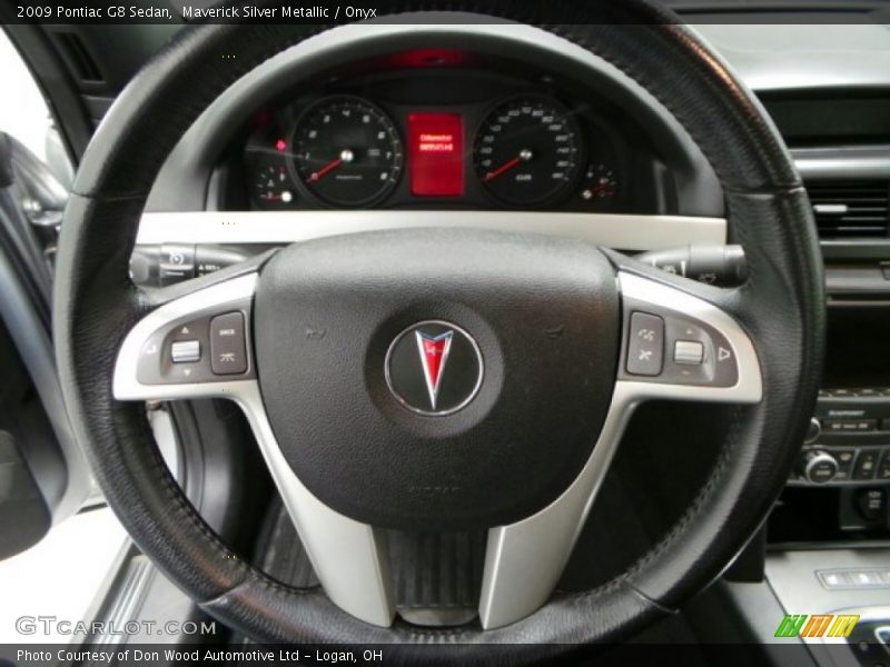 Maverick Silver Metallic / Onyx 2009 Pontiac G8 Sedan