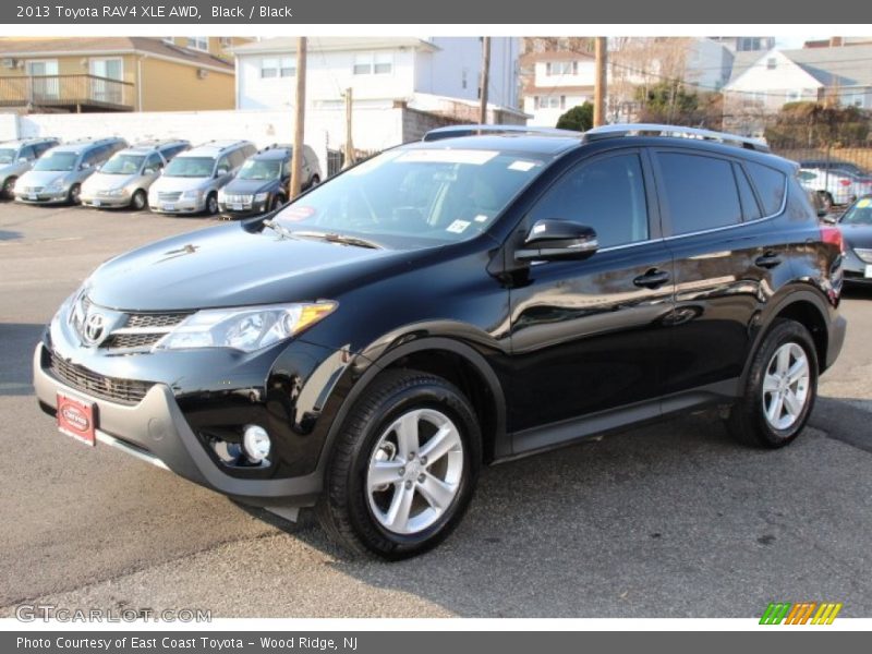 Black / Black 2013 Toyota RAV4 XLE AWD