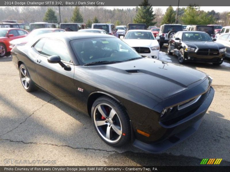 Front 3/4 View of 2014 Challenger SRT8 392