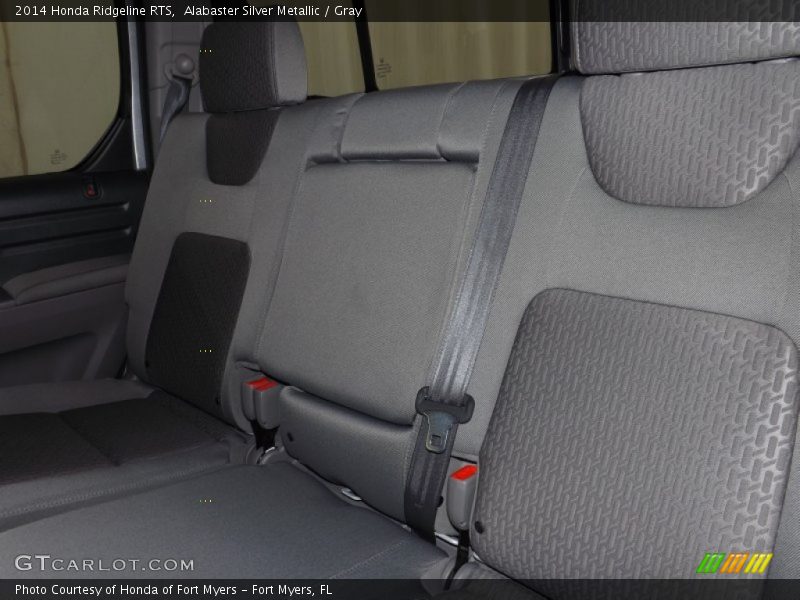 Alabaster Silver Metallic / Gray 2014 Honda Ridgeline RTS
