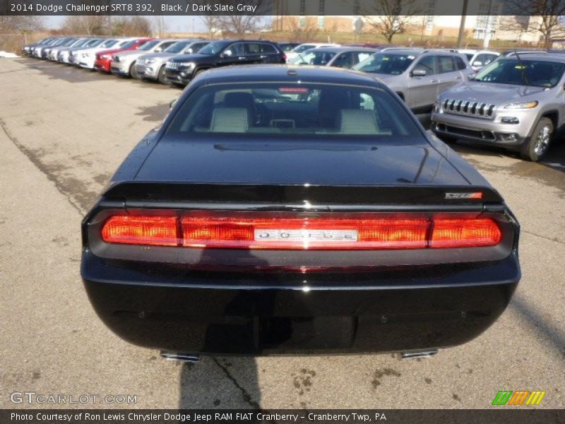Black / Dark Slate Gray 2014 Dodge Challenger SRT8 392