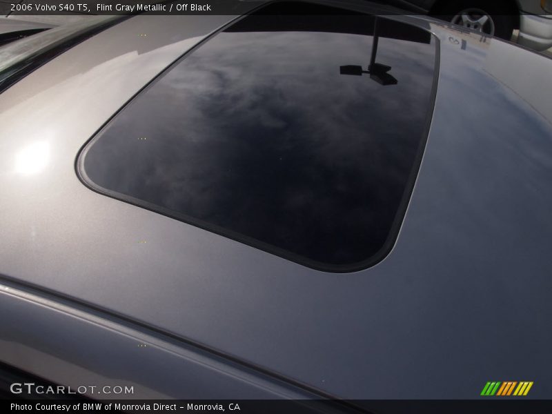 Flint Gray Metallic / Off Black 2006 Volvo S40 T5