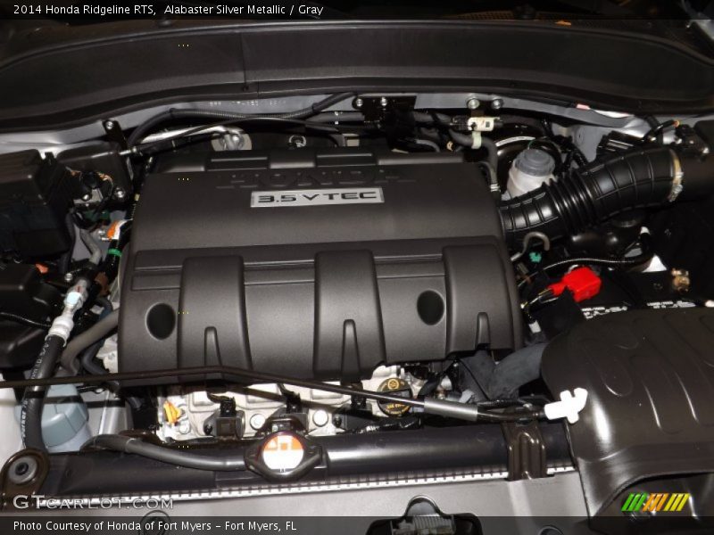 Alabaster Silver Metallic / Gray 2014 Honda Ridgeline RTS