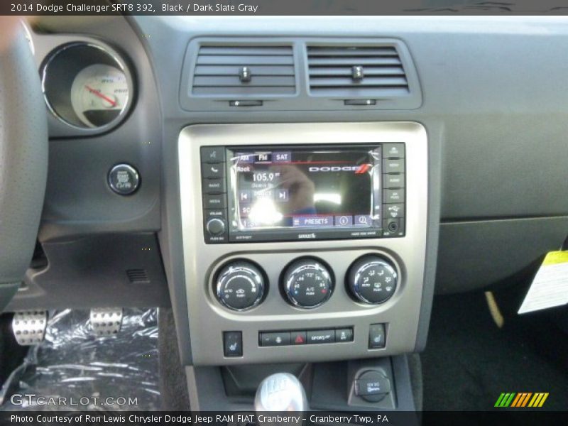 Controls of 2014 Challenger SRT8 392
