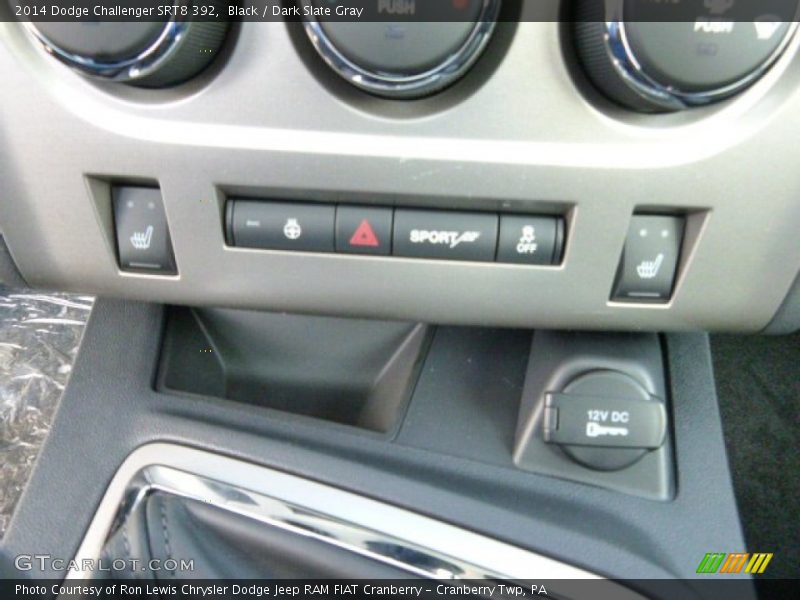 Black / Dark Slate Gray 2014 Dodge Challenger SRT8 392