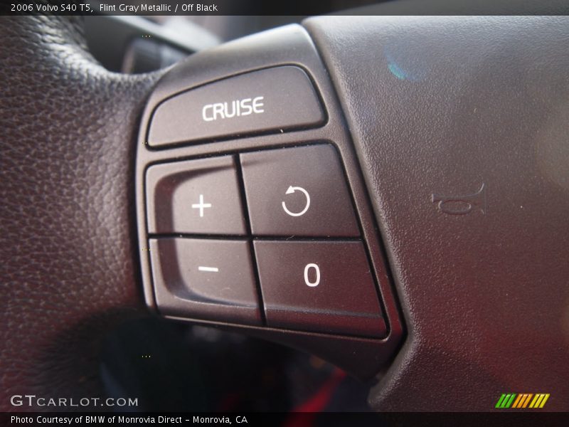 Flint Gray Metallic / Off Black 2006 Volvo S40 T5