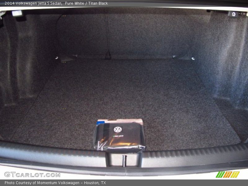 Pure White / Titan Black 2014 Volkswagen Jetta S Sedan