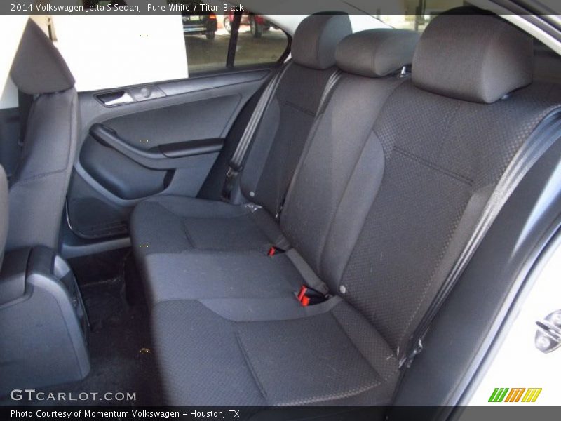 Pure White / Titan Black 2014 Volkswagen Jetta S Sedan