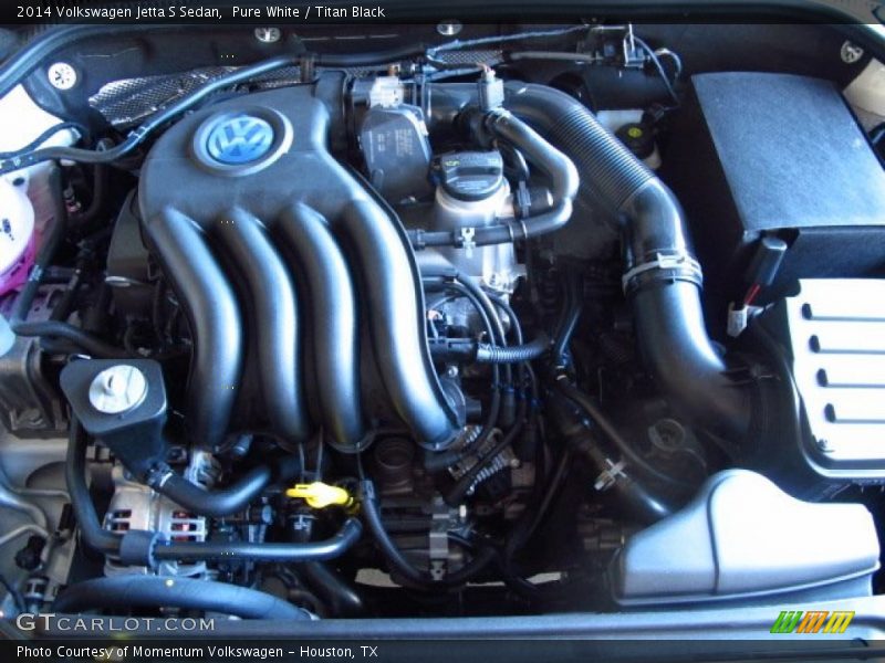 Pure White / Titan Black 2014 Volkswagen Jetta S Sedan