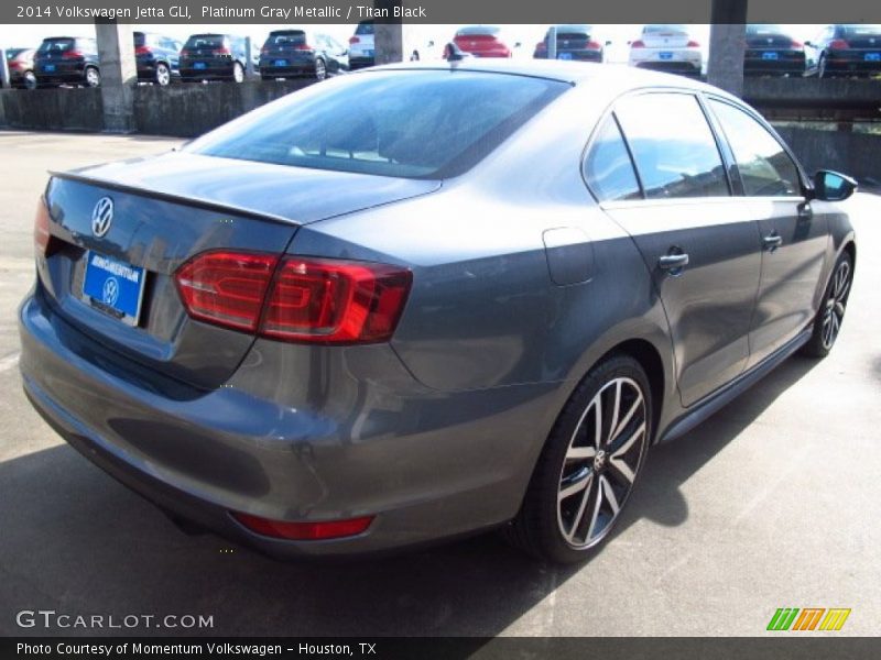 Platinum Gray Metallic / Titan Black 2014 Volkswagen Jetta GLI