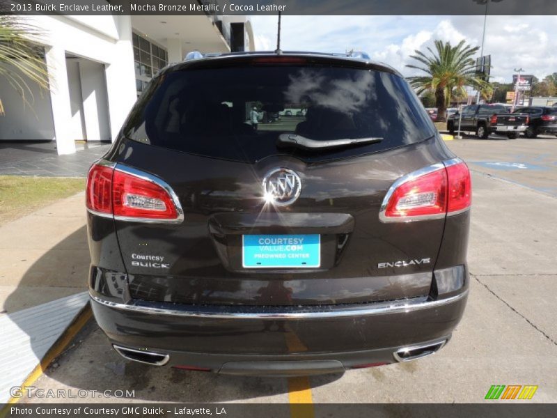 Mocha Bronze Metallic / Cocoa Leather 2013 Buick Enclave Leather
