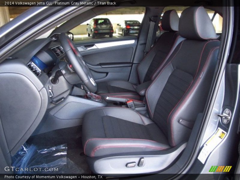 Platinum Gray Metallic / Titan Black 2014 Volkswagen Jetta GLI