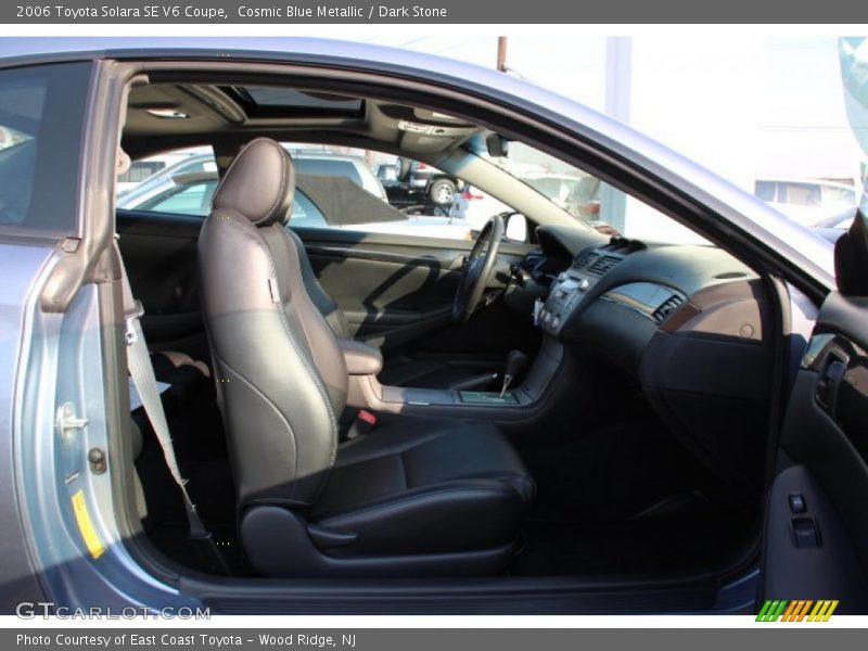 Cosmic Blue Metallic / Dark Stone 2006 Toyota Solara SE V6 Coupe