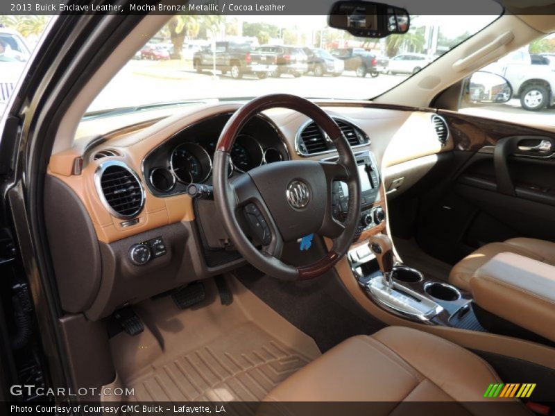 Mocha Bronze Metallic / Cocoa Leather 2013 Buick Enclave Leather