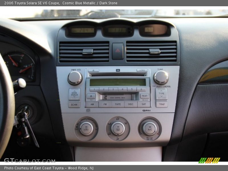 Cosmic Blue Metallic / Dark Stone 2006 Toyota Solara SE V6 Coupe